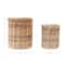 Hello Honey® Natural Hand-Woven Wicker Basket Set